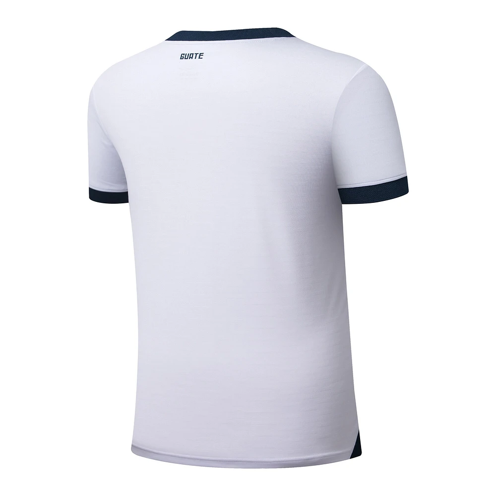 Maillot Umbro blanc pour homme, réplique domicile 2025 de l'équipe nationale du Guatemala
