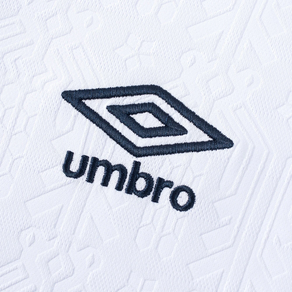 Men's Umbro White Guatemala National Team 2025 Home Replica Long Sleeve Jersey