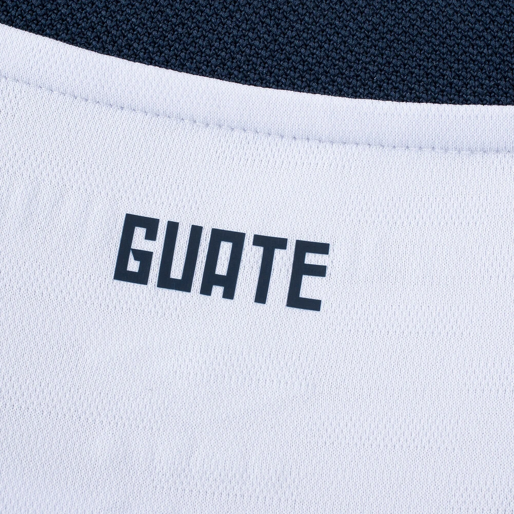 Men's Umbro White Guatemala National Team 2025 Home Replica Long Sleeve Jersey