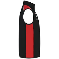 Men's Haas F1 Black Team Gilet Lightweight Full-Zip Vest