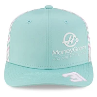 Casquette ajustable noire Kevin Magnussen Haas F1 Team 2025 Miami Grand Prix Driver numéro 9SEVENTY pour homme New Era