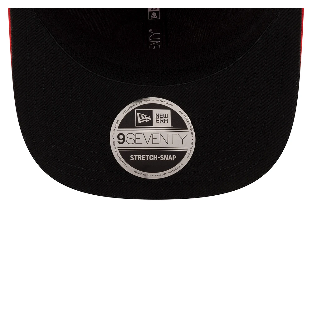 Casquette ajustable New Era Kevin Magnussen pour homme, réplique du pilote Haas F1 Team, camouflage noir 9SEVENTY