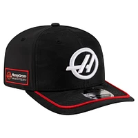 Youth New Era Black Haas F1 Team Camo 9SEVENTY Adjustable Hat