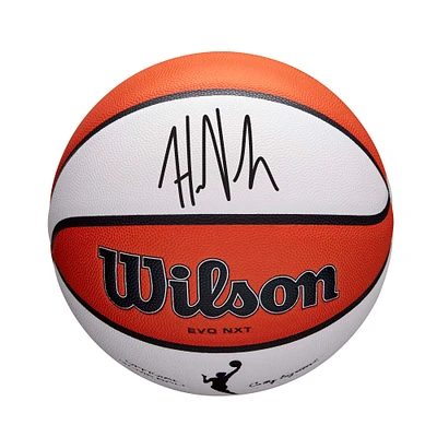 Ballon de basket-ball intérieur/extérieur Wilson Authentic Series autographié par Hailey Van Lith Chicago Sky 2025 WNBA Draft
