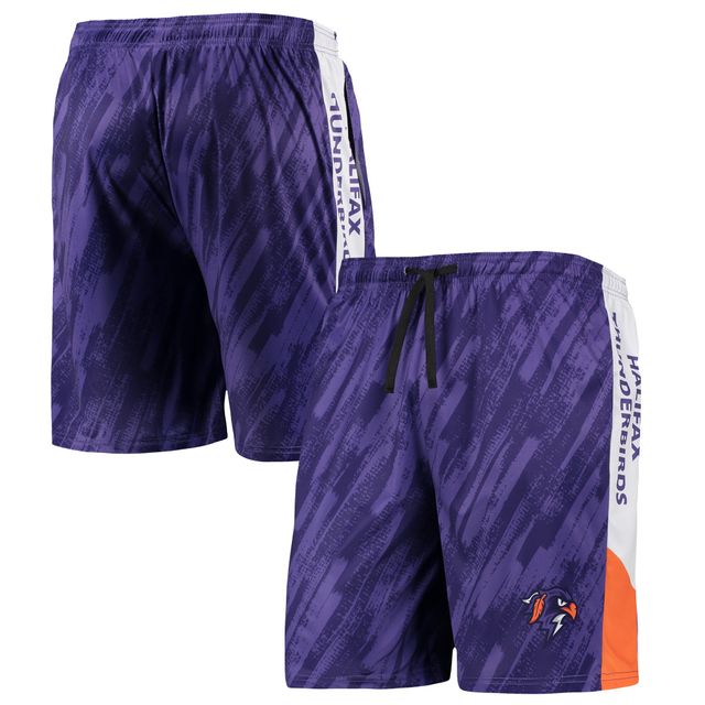 FOCO Halifax Thunderbirds Static Mesh Short pour homme violet