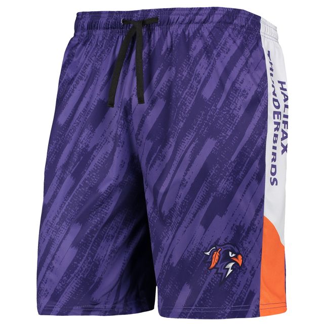 FOCO Halifax Thunderbirds Static Mesh Short pour homme violet