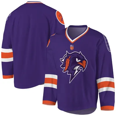 Maillot Halifax Thunderbirds Replica pour homme violet/orange