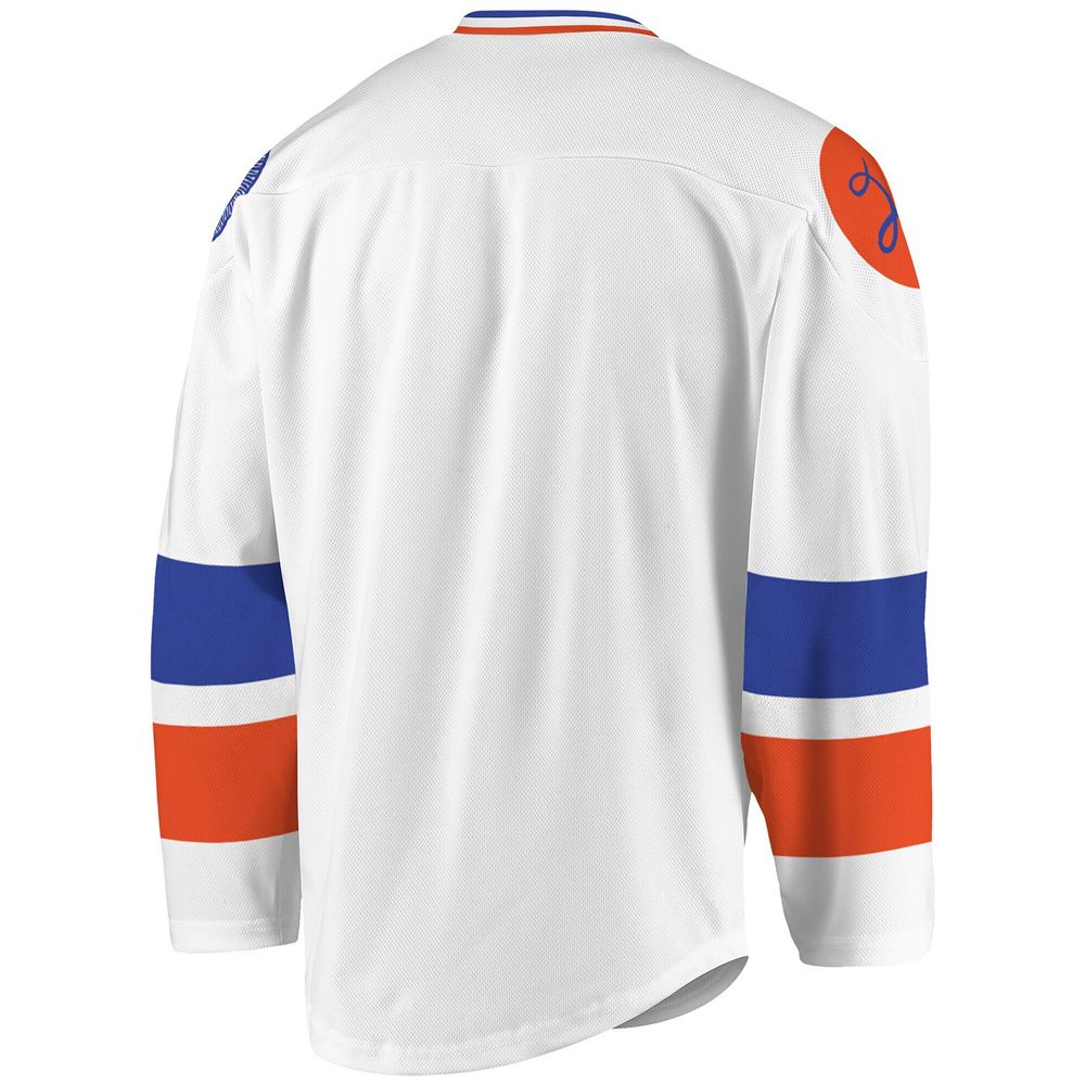 Men's White Halifax Thunderbirds Replica - Jersey