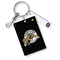  Hamilton Tiger-Cats Personalized Leather Rectangle Keychain