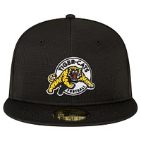 Men's New Era  Black Hamilton Tiger-Cats Sideline 59FIFTY Fitted Hat