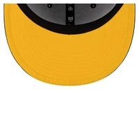 Men's New Era Black Hamilton Tiger-Cats Sideline 9FIFTY Snapback Hat