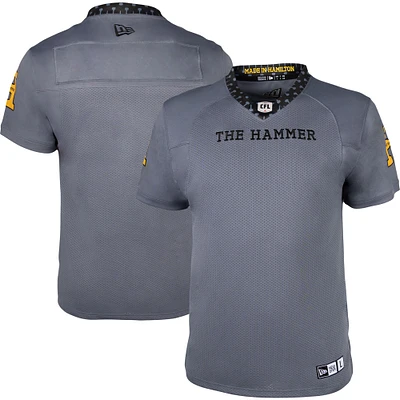 Men's New Era Gray Hamilton Tiger-Cats 2023 Replica Jersey