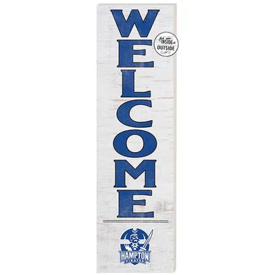 Hampton Pirates 10'' x 35'' Indoor/Outdoor Welcome Sign