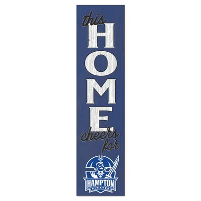 Hampton Pirates 12'' x 48'' This Home Leaning Sign