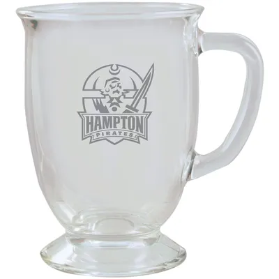 Hampton Pirates 16oz. Cafe Glass Mug