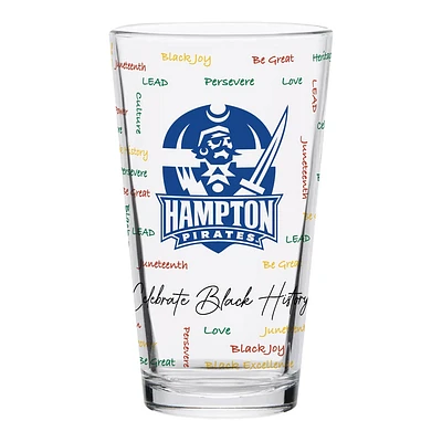 Hampton Pirates 16oz. Pint Glass