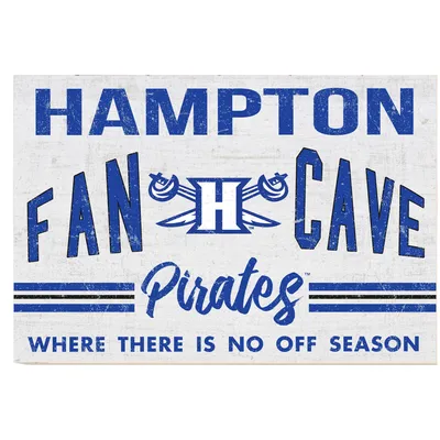 Hampton Pirates 24'' x 34'' Fan Cave Wood Sign