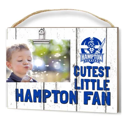 Hampton Pirates 8'' x 10'' Cutest Little Weathered Logo Clip Photo Frame