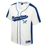 Men's Colosseum Cream Hampton Pirates Ruth Button-Up Baseball Jersey