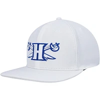 Men's Pro Standard White Hampton Pirates Wordmark Wool Snapback Hat