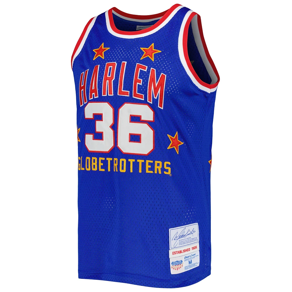 Men's Rings & Crwns Meadowlark Lemon Royal Harlem Globetrotters Swingman Jersey