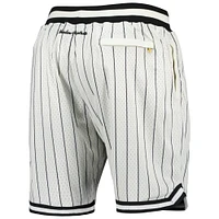 Men's Rings & Crwns White Harlem Globetrotters Triple Double Swingman Shorts