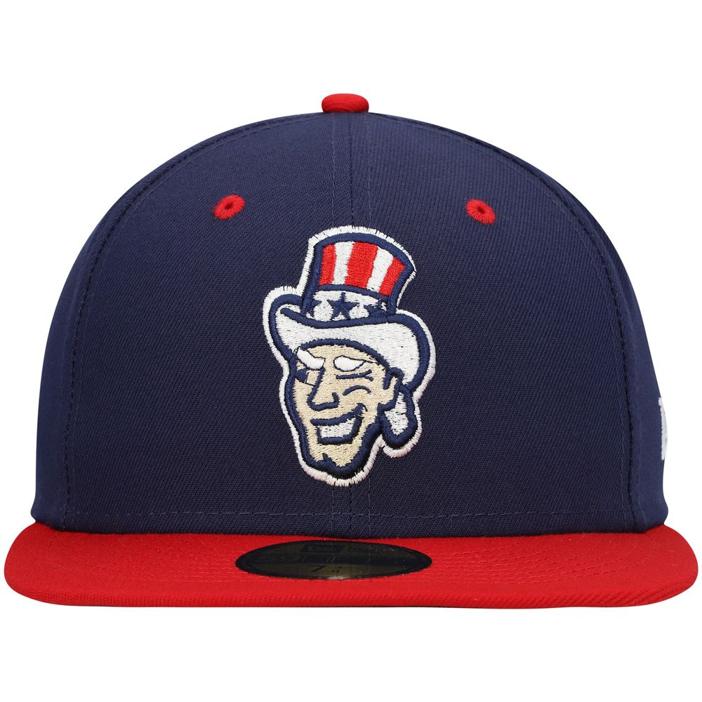 Men's New Era Navy Harrisburg Senators Authentic Collection Team Alternate 59FIFTY Fitted Hat