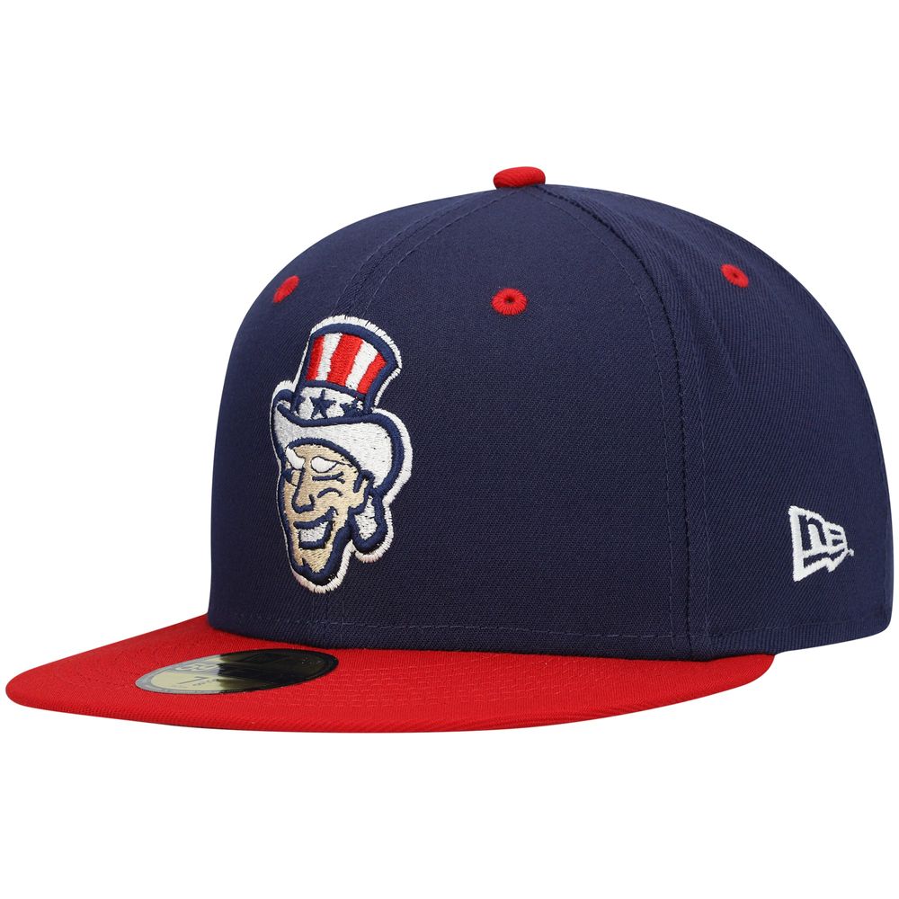 Men's New Era Navy Harrisburg Senators Authentic Collection Team Alternate 59FIFTY Fitted Hat