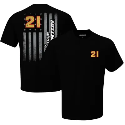 Harrison Burton Checkered Flag Exclusive Tonal T-Shirt - Black