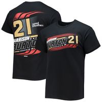 Men's Checkered Flag Black Harrison Burton Hi-Octane T-Shirt