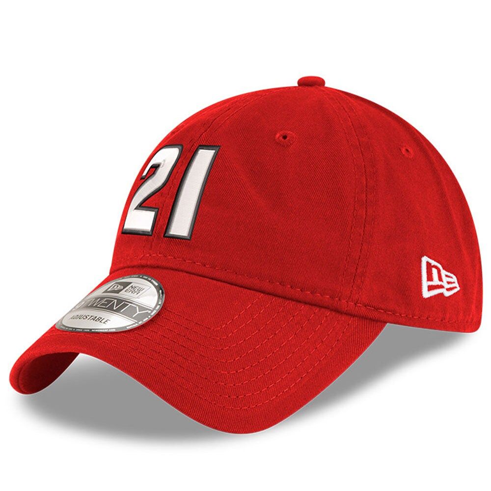 Men's New Era Scarlet Harrison Burton Enzyme Washed 9TWENTY Adjustable Hat