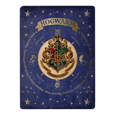 Harry Potter The Northwest Group Hogwarts Compass 46'' x 60'' Silk Touch Throw Blanket