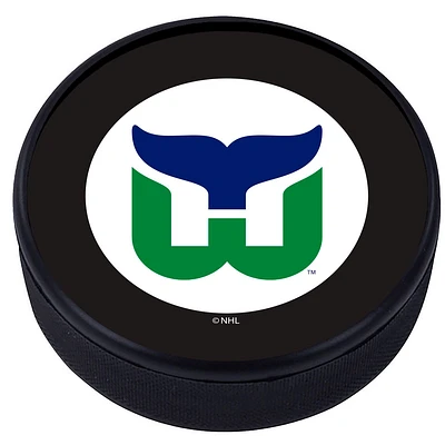 Hartford Whalers - Classic Vintage Textured Hockey Puck