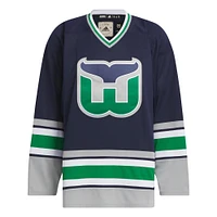 Men's adidas  Navy Hartford Whalers - Team Classic Jersey