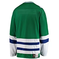 Men's Fanatics Green Hartford Whalers Premier Breakaway Heritage - Blank Jersey