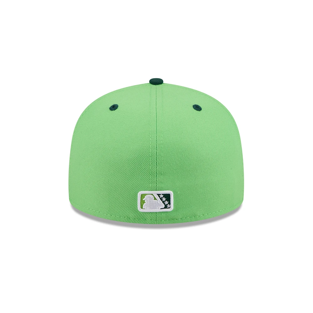 Men's New Era  Green Hartford Yard Goats Theme Nights 59FIFTY Fitted Hat