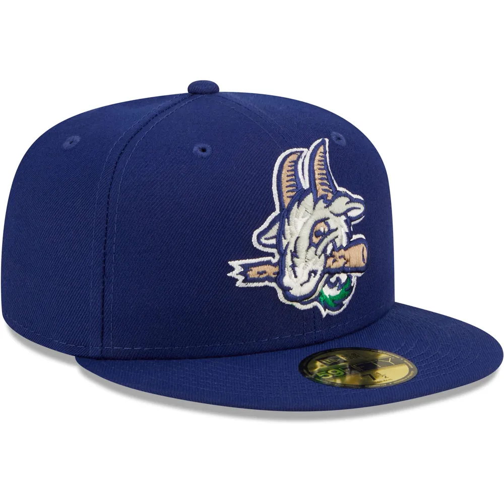 Men's New Era Royal Hartford Yard Goats Authentic Collection 59FIFTY Fitted Hat