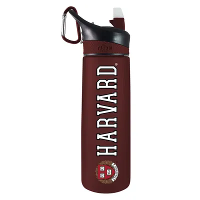 Harvard Crimson 24oz. Frosted Sport Bottle