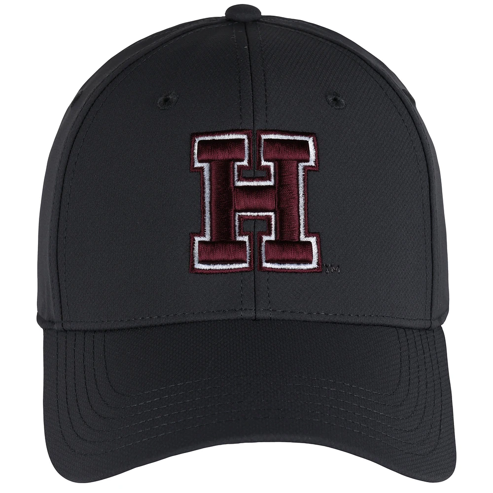 Men's Ahead  Graphite Harvard Crimson Stratus AeroSphere Adjustable Hat