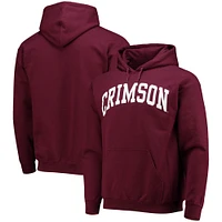 Men's Fanatics Crimson Harvard Basic Arch Pullover Hoodie