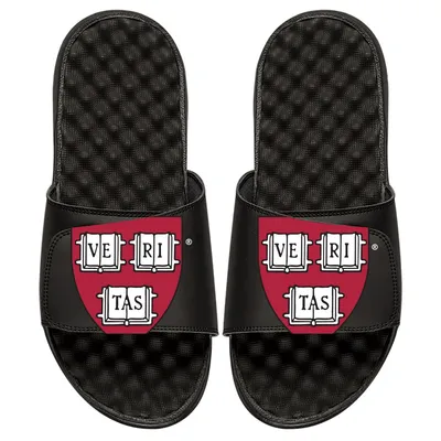 Harvard Crimson ISlide Slide Sandals - Black