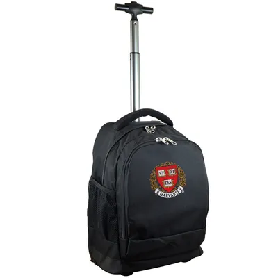Harvard Crimson MOJO 19'' Premium Logo Wheeled Backpack