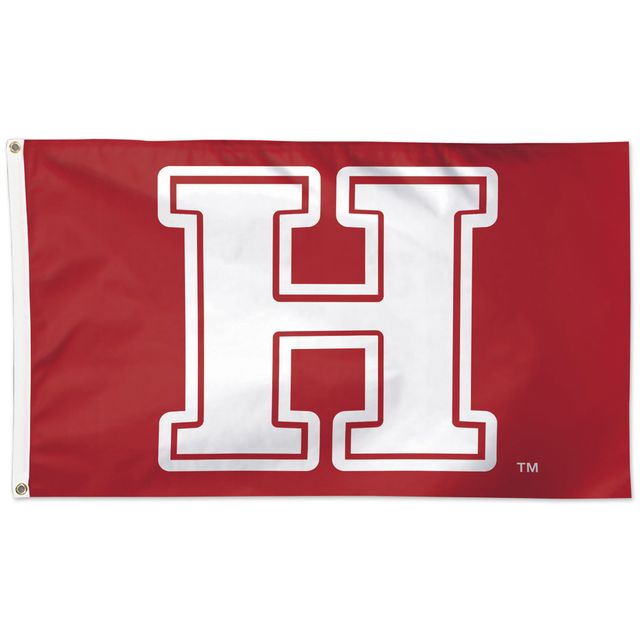 WinCraft Harvard Crimson 3' x 5' Drapeau unilatéral avec logo