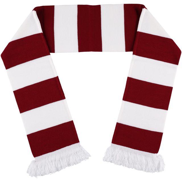 Écharpe de barre de club Heart of Midlothian FC 60'' bordeaux/blanc