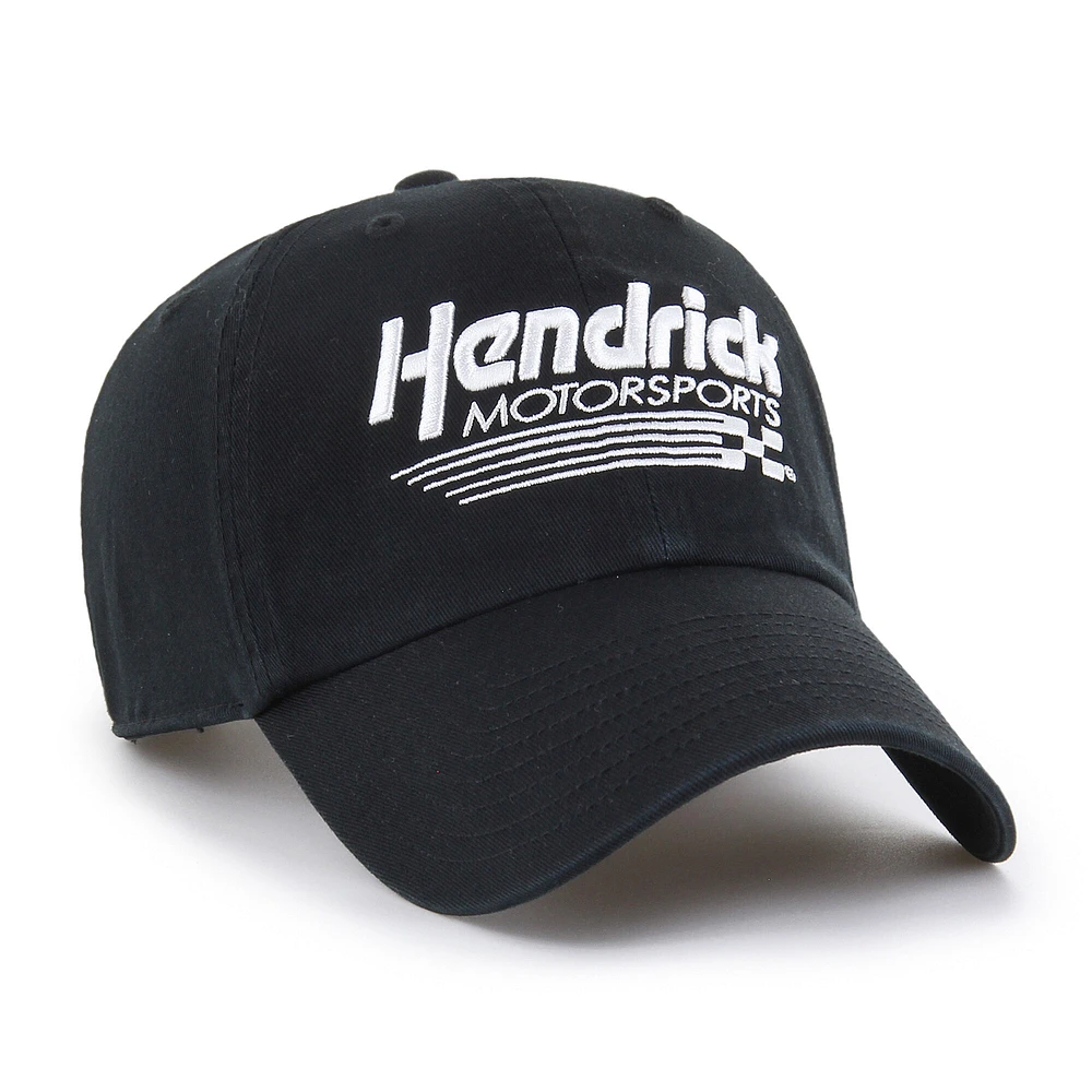 Men's '47  Black Hendrick Motorsports  Clean Up Adjustable Hat