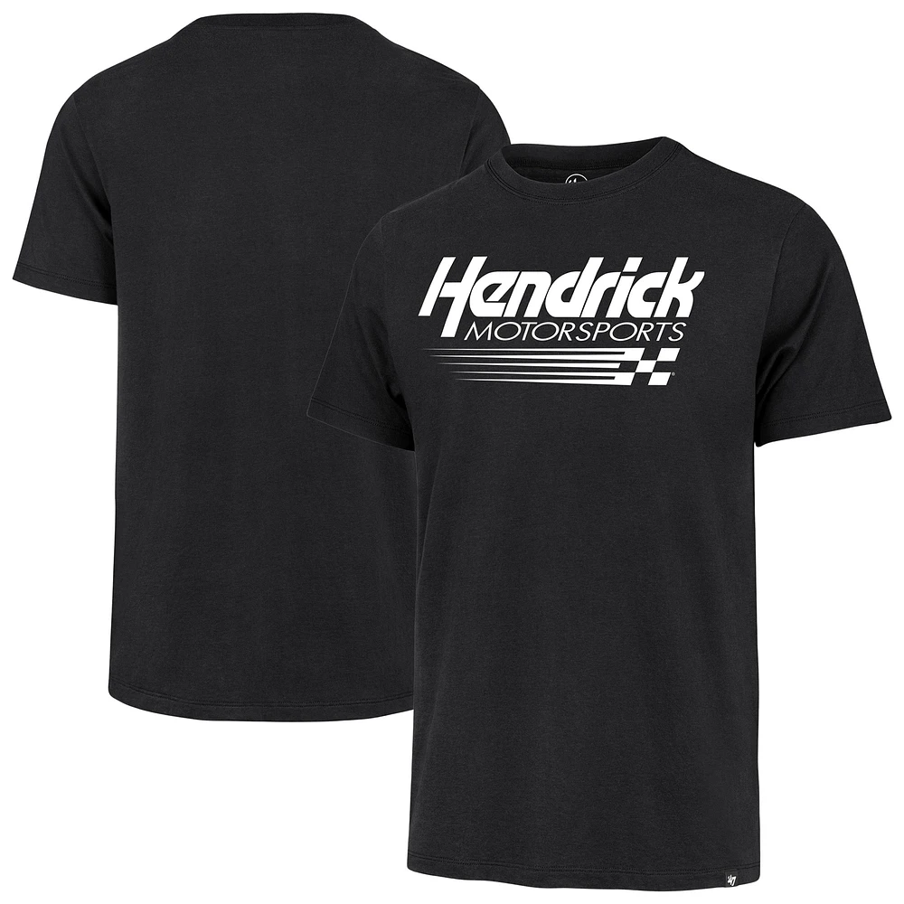 Men's '47  Black Hendrick Motorsports Imprint Franklin T-Shirt