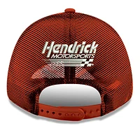 Casquette de camionneur réglable 9FORTY Scarlet Ken Schrader Bud King of Beers New Era pour hommes