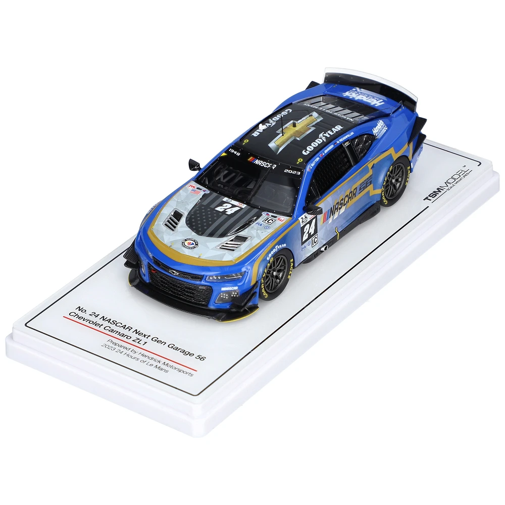 #24 NASCAR Next Gen Garage 56 2023 24 Hours of Le Mans 1:43 Chevrolet Camaro ZL1 Prepared by Hendrick Motorsports