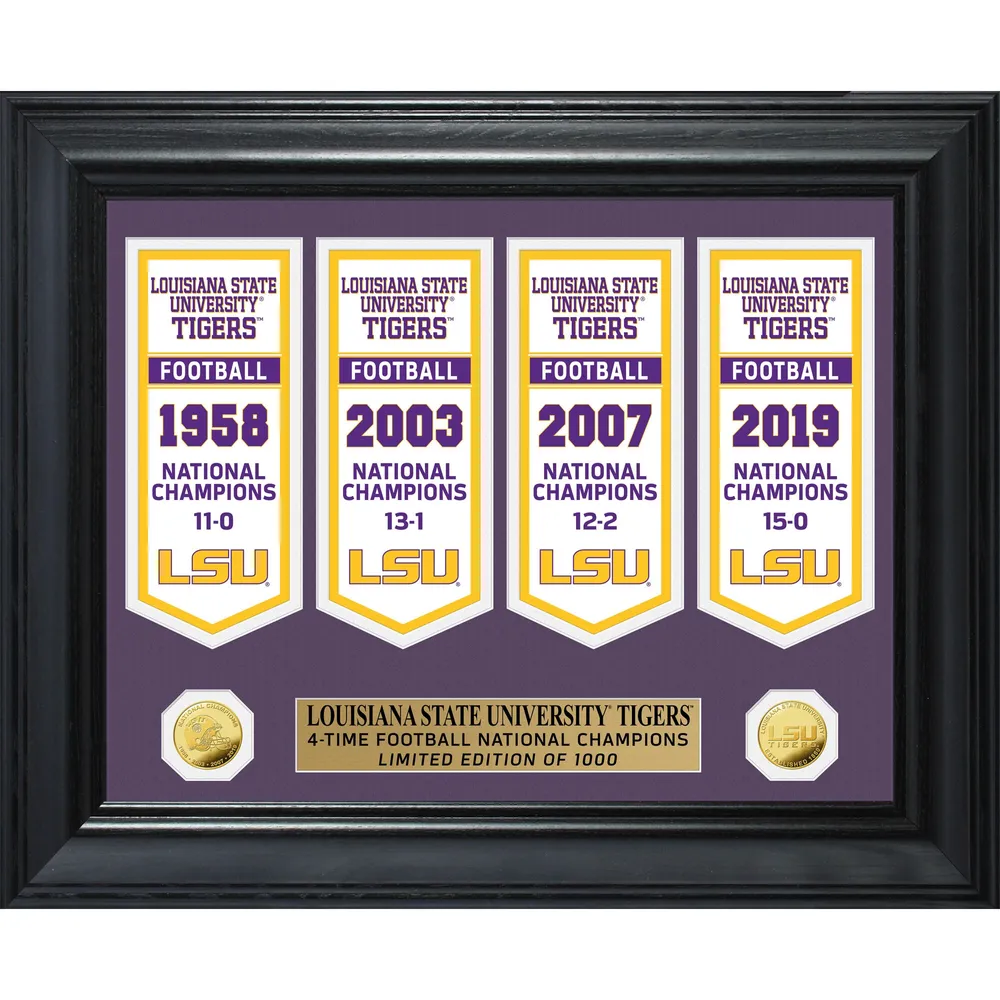 Lids LSU Tigers Fanatics Authentic Framed College Football Playoff