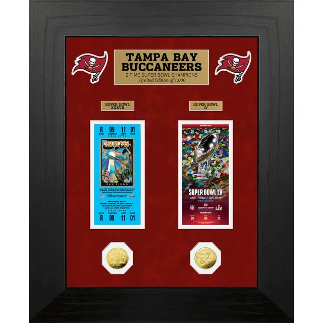 Tom Brady Tampa Bay Buccaneers Highland Mint Super Bowl LV